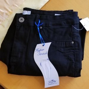 Mid Rise Hyperstretch Skinny Jeans/Jeggings